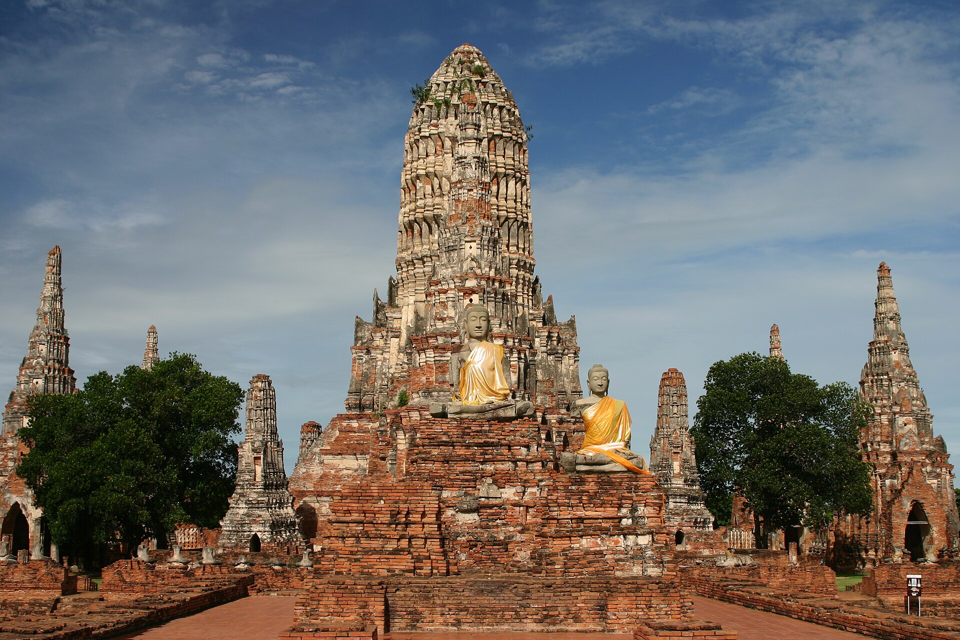 Ayutthaya temple ruines