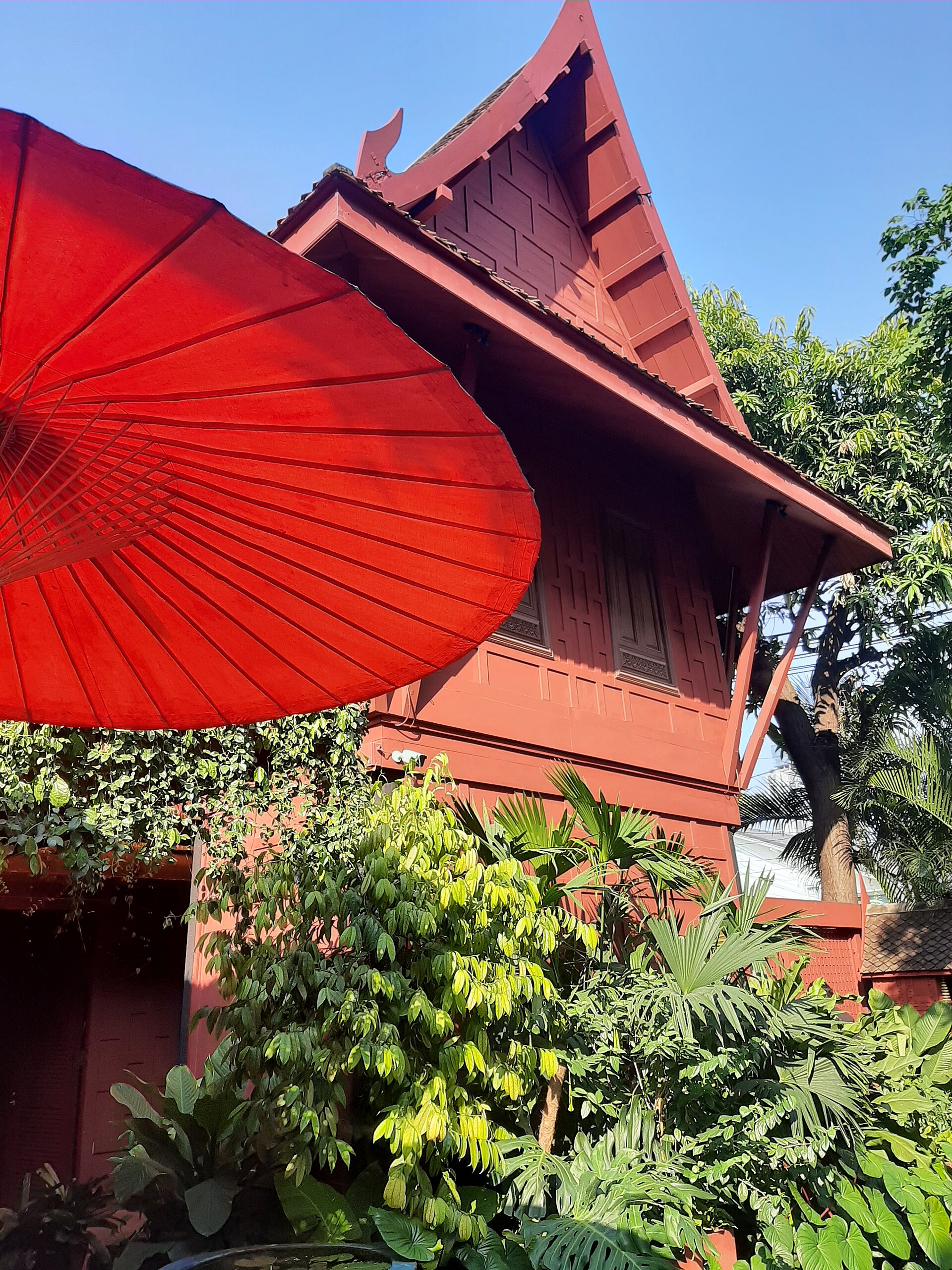 maison Jim Thompson Bangkok teck