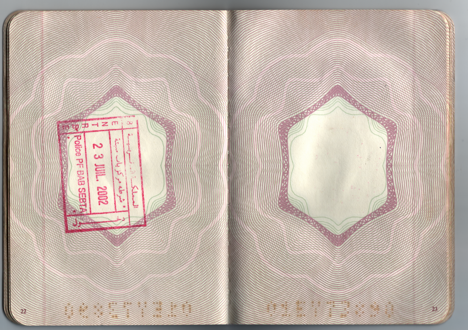 passeport tampon Thaïlande